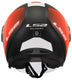 Ls2 jethelm of620 classy disko helmet of620 classy disco bw rt ws gr. l