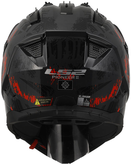 Ls2 endurohelm mx702 pioneer ii crazy helmet mx702 pioneer ii crazy sw rt gr. s