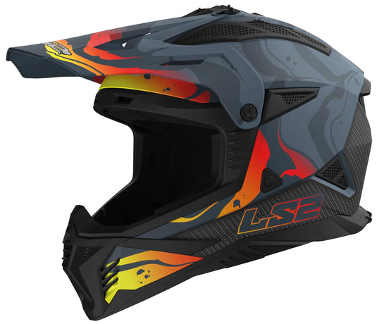 Ls2 crosshelm mx708 fast ii wash helmet mx708 fast ii wash m. gr gr. xxl