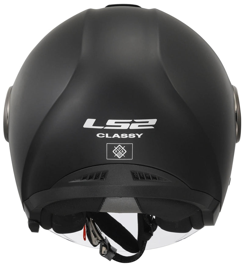 Afbeelding laden in galerijviewer, Ls2 jethelm of620 classy solid helmet of620 classy solid matt black gr. 3xl
