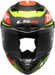 Ls2 integralhelm ff805 thunder carbon gp aero replica black helmet ff805 thunder gp aero replica sw. gr. s