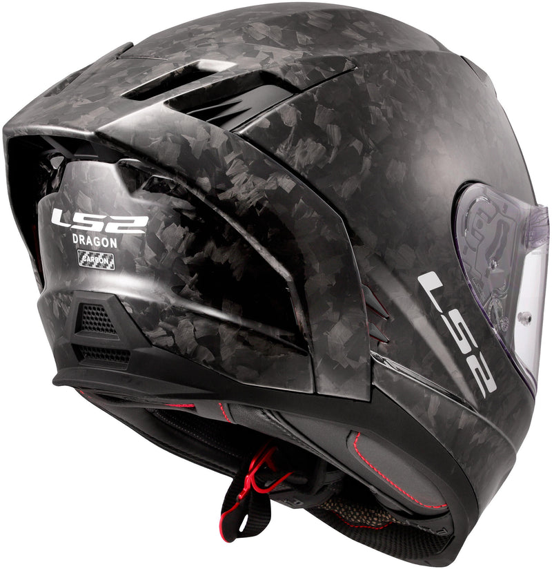 Afbeelding laden in galerijviewer, Ls2 integraalhelm ff807 dragon forged helmet ff807 dragon carbon forged gr. xxl
