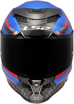 Ls2 integralhelm ff807 dragon trax helmet ff807 dragon trax blue red gr. m