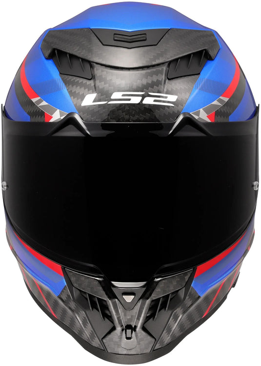 Ls2 integralhelm ff807 dragon trax helmet ff807 dragon trax blue red gr. l