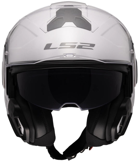 Ls2 klapphelm ff910 advant ii solid helmet ff910 advant ii solid l white