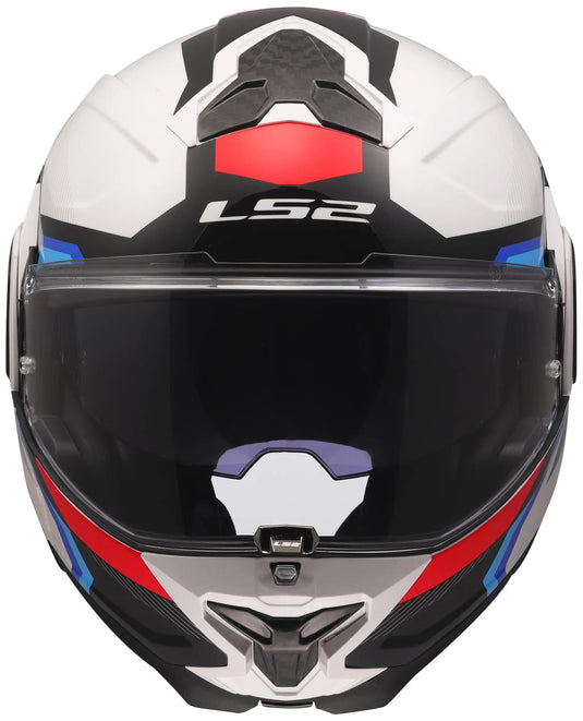 Ls2 klapphelm ff910 advant ii triple helmet ff910 advant ii triple m wh blue red