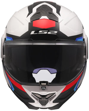 Ls2 klapphelm ff910 advant ii triple helmet ff910 advant ii triple 3xl wh blue red