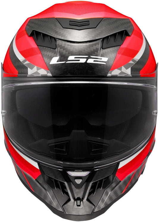 Ls2 integralhelm ff807 dragon trax helmet ff807 dragon trax red gr. s