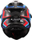 Ls2 endurohelm mx701 explorer carbon frontier ii helmet explorer carbo frontier ii white blue s