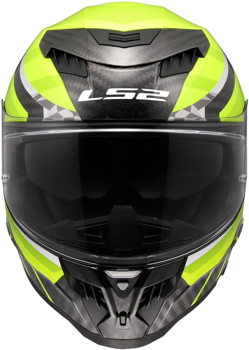 Afbeelding laden in galerijviewer, Ls2 integralhelm ff807 dragon trax helmet ff807 dragon trax h-v yellow gr. l

