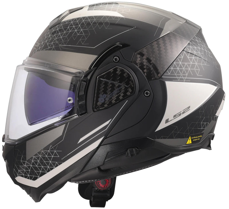 Afbeelding laden in galerijviewer, Ls2 klapphelm ff910 advant ii astral helmet ff910 advant i astral matt gray gr. l
