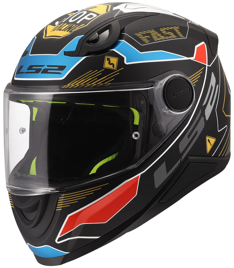 Afbeelding laden in galerijviewer, Ls2 kinder-integralhelm ff812 kid zero
