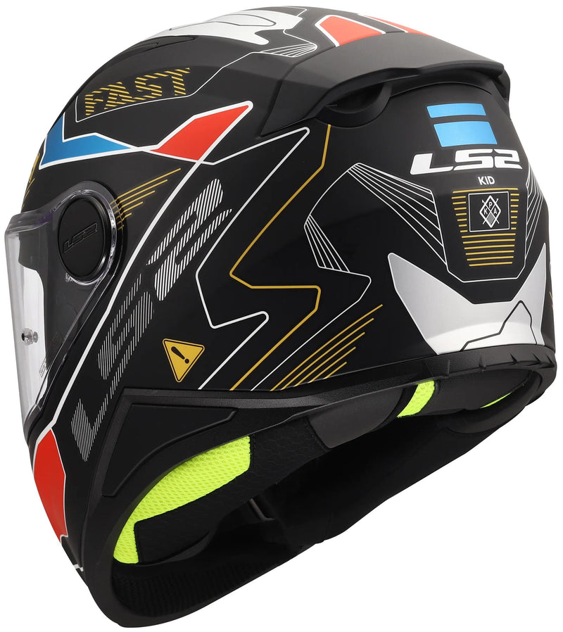 Afbeelding laden in galerijviewer, Ls2 kinder-integralhelm ff812 kid zero

