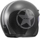 Ls2 jethelm of601 bob ii carbon star helmet of601 bob ii carbon star gray gr. l