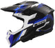 Ls2 crosshelm mx703 x-force phantom helmet mx703 x-force phantom blue white l