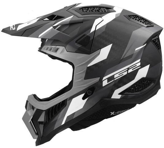 Ls2 crosshelm mx703 x-force phantom helmet mx703 x-force phantom matt gr. sw l