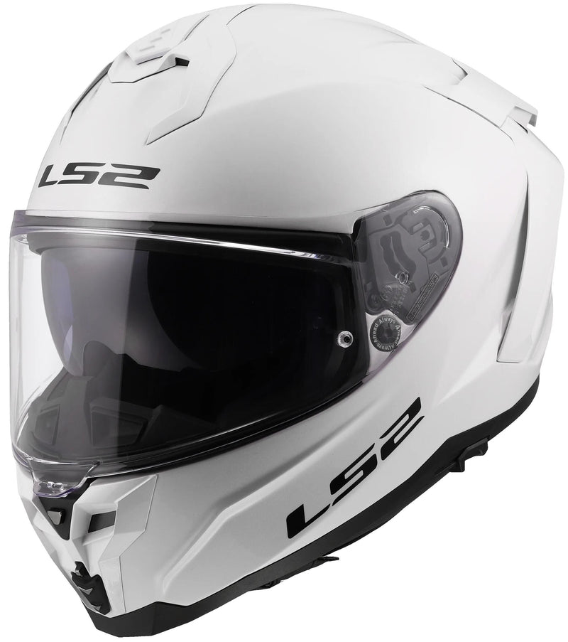 Afbeelding laden in galerijviewer, Ls2 integralhelm ff817 challenger ii solid helmet ff817 challeng ii solid white gr. s
