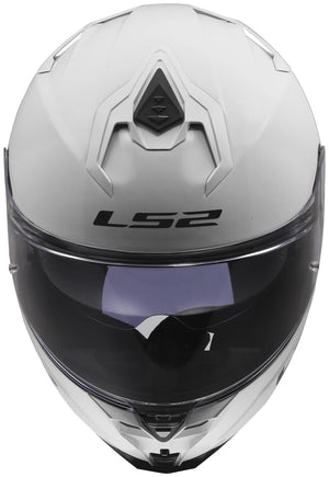 Ls2 integralhelm ff817 challenger ii solid helmet ff817 challeng ii solid white gr. m