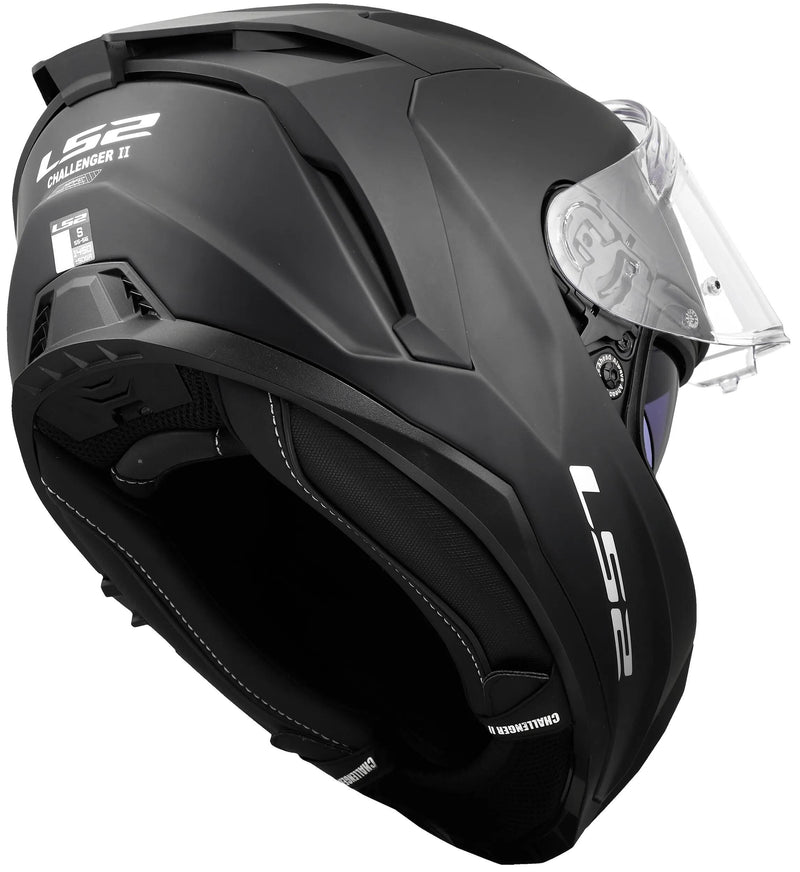 Afbeelding laden in galerijviewer, Ls2 integralhelm ff817 challenger ii solid helmet ff817 challeng ii solid matt black xl
