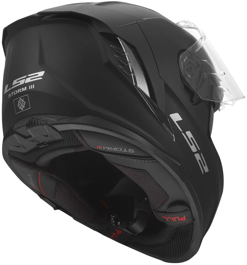Afbeelding laden in galerijviewer, Ls2 integralhelm ff818 storm iii solid helmet ff818 storm ii solid matt black gr. xs
