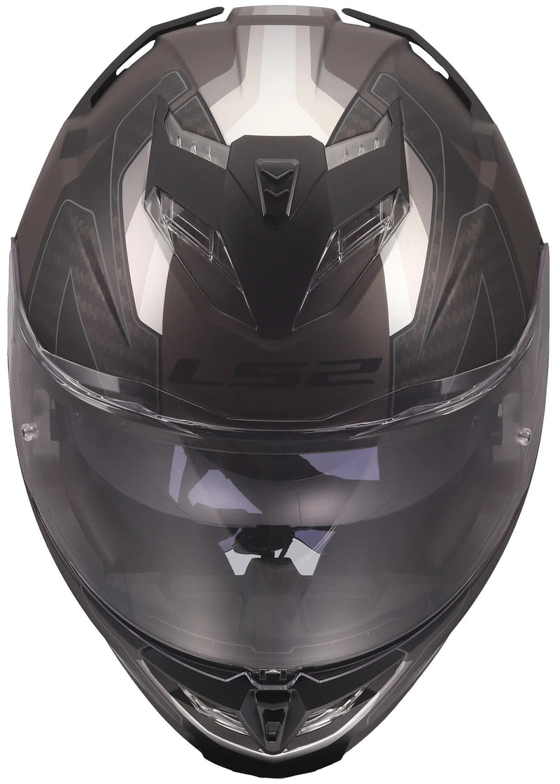 Afbeelding laden in galerijviewer, Ls2 integralhelm ff818 storm iii sporty helmet ff818 storm ii sporty matt black grey m
