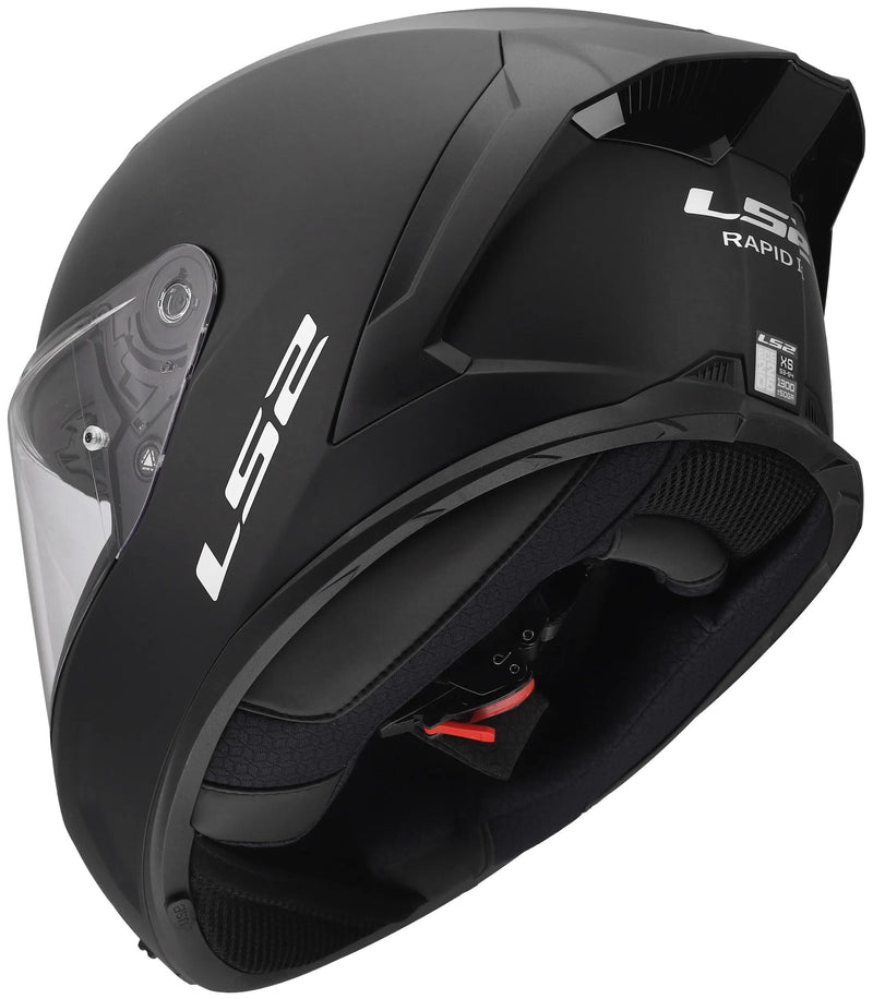 Afbeelding laden in galerijviewer, Ls2 integralhelm ff820 rapid iii solid helmets ff820 rapid i solid matt black size 3xl
