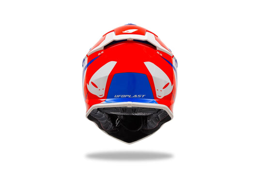 Ufo plast crosshelm intrepid helmet ufo intrepid blue red gr. l