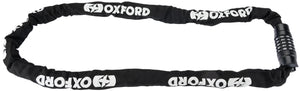 Oxford kettingslot gp combi chain 8 chain link combi 8mm x 1,5m black