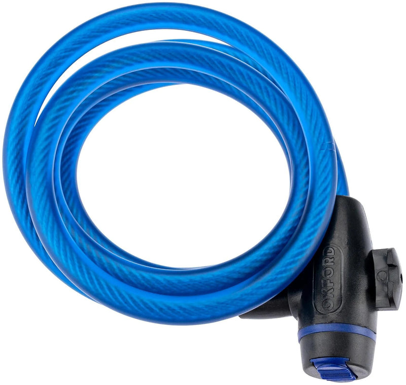 Afbeelding laden in galerijviewer, Oxford kabelslot cable lock cable lock 12mm x 1.8m blue
