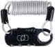 Oxford kabelslot pocket lock cable lock black