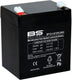 Bs-battery batterij bp12-4,5 battery bp12-4.5 bs vrla