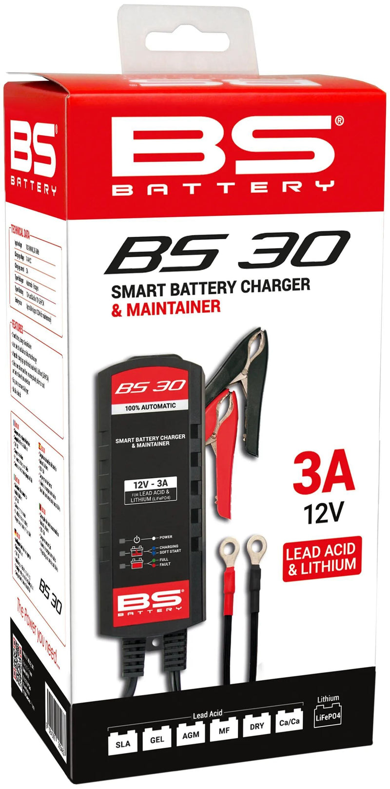 Afbeelding laden in galerijviewer, Bs-battery acculader bs30 charger bs30,bs-charge +lithium 3.0a
