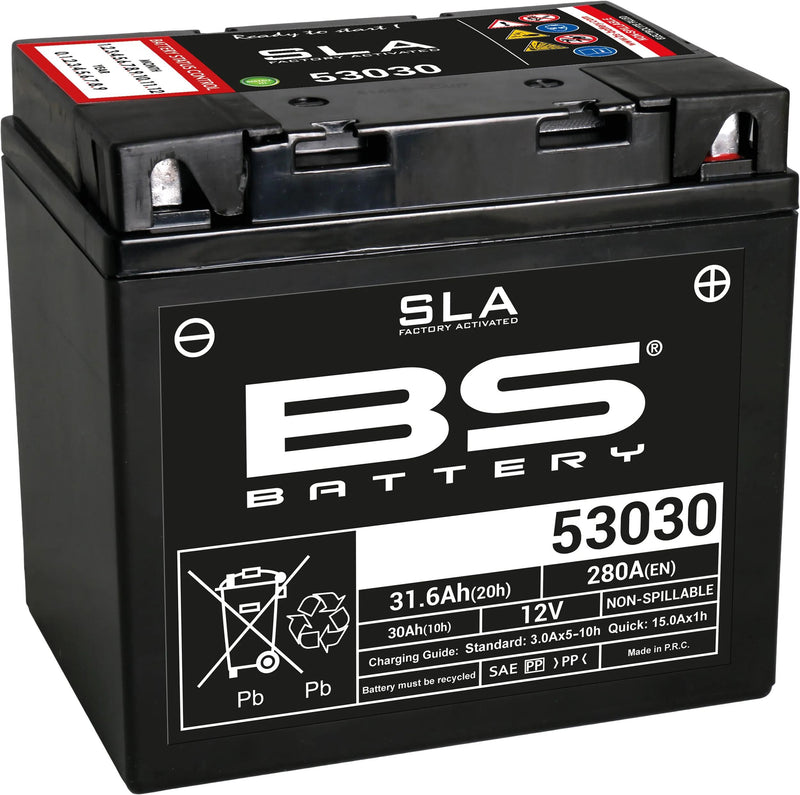Afbeelding laden in galerijviewer, Bs-battery batterij 53030 battery 53030 bs sla
