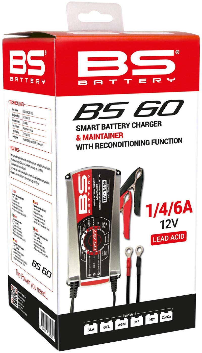 Afbeelding laden in galerijviewer, Bs-battery acculader bs60 charger bs60,bs-charge 1a 4a 6a
