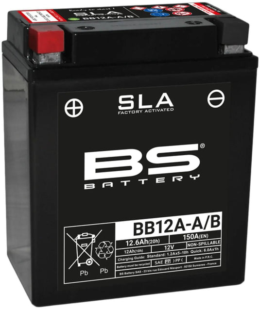 Bs-battery batterij bb12a-a b battery bb12a-a b bs sla