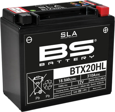 Bs-battery batterij bgz20hl btx20hl btx20hl-bs battery btx20hl bs sla