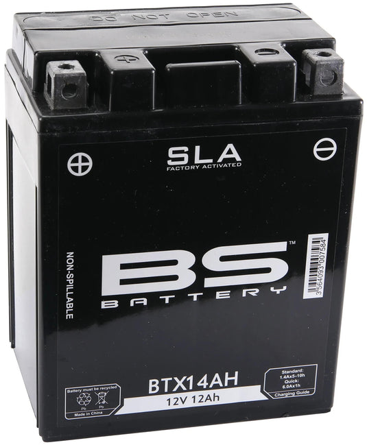 Bs-battery batterij btx14ah btx14ah-bs battery btx14ah bs sla