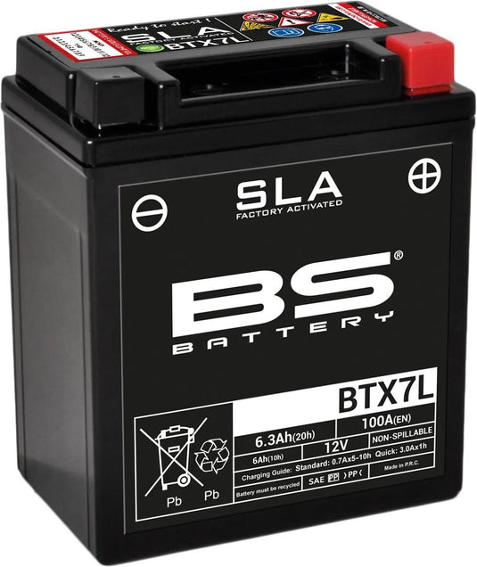 Bs-battery batterij btx7l btx7l-bs btx7l battery bs sla