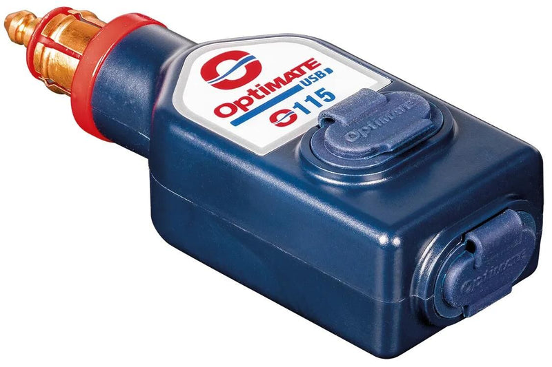 Afbeelding laden in galerijviewer, Tecmate usb-adapter usb charger optimate m. din stecker
