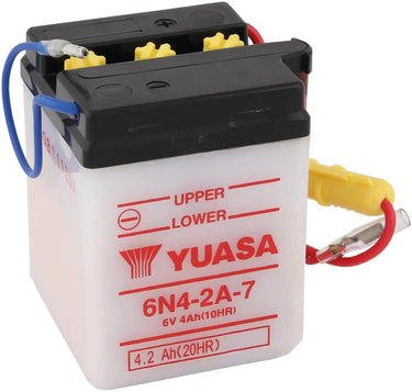 Yuasa batterij 6n4-2a-7 battery 6n4-2a-7 standard without sp