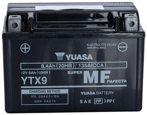 Yuasa batterij ytx9 ytx9-bs battery ytx9 agm