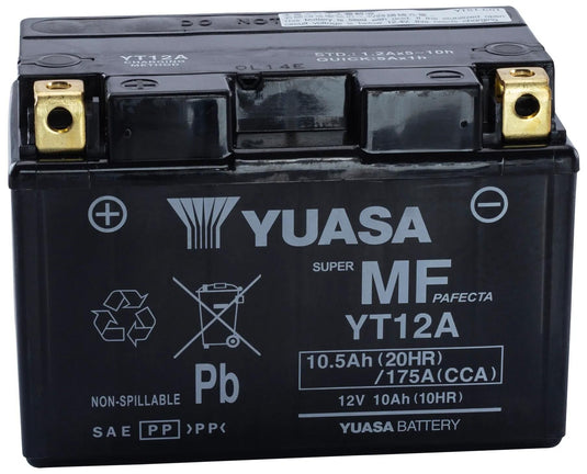 Yuasa batterij yt12a yt12a-bs battery yt12a agm