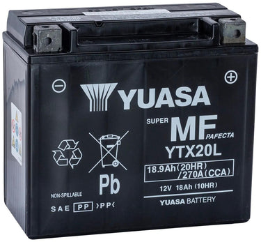 Yuasa batterij ytx20l ytx20l-bs battery ytx20l agm