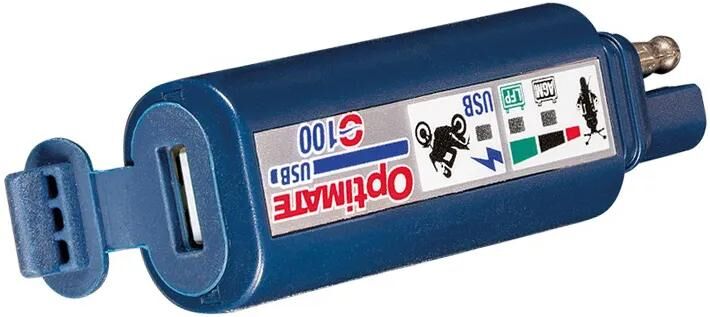Afbeelding laden in galerijviewer, Tecmate usb-laadapparaat o-100 usb charger optimate m. sae connection
