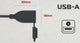 Oxford laadkabel usb-charging device oxfor type a 3.0 amp
