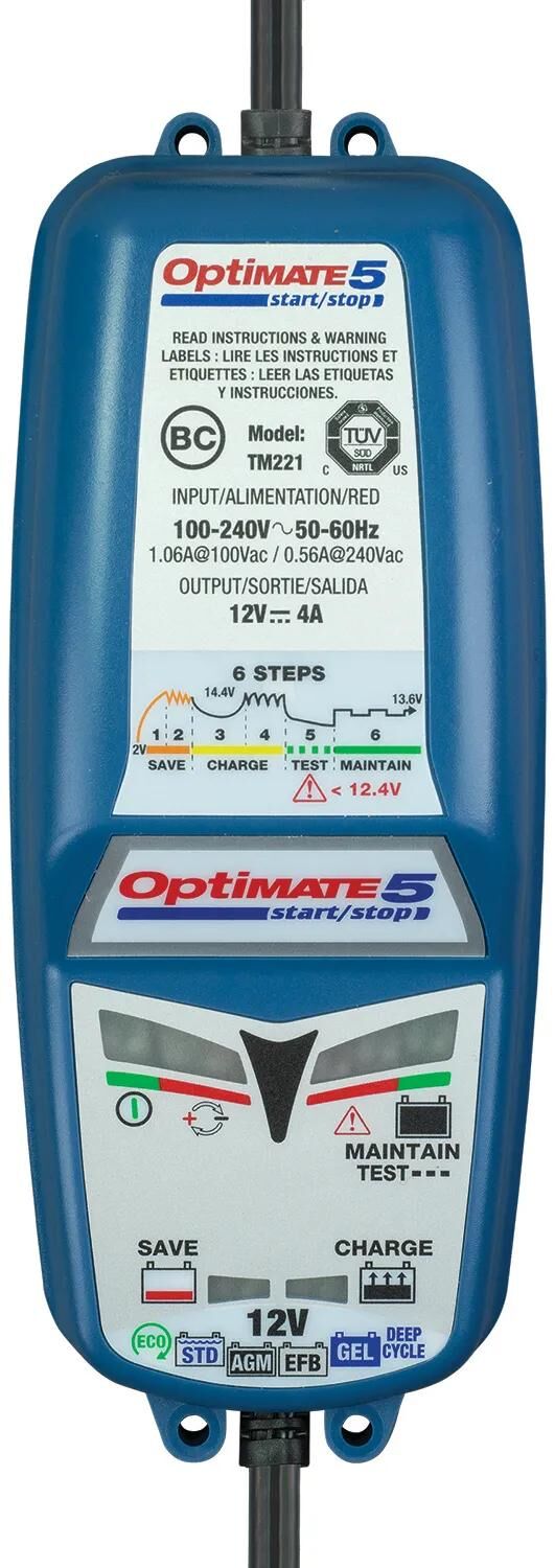 Afbeelding laden in galerijviewer, Tecmate acculader optimate 5 start stop optimate 5 charger 4a
