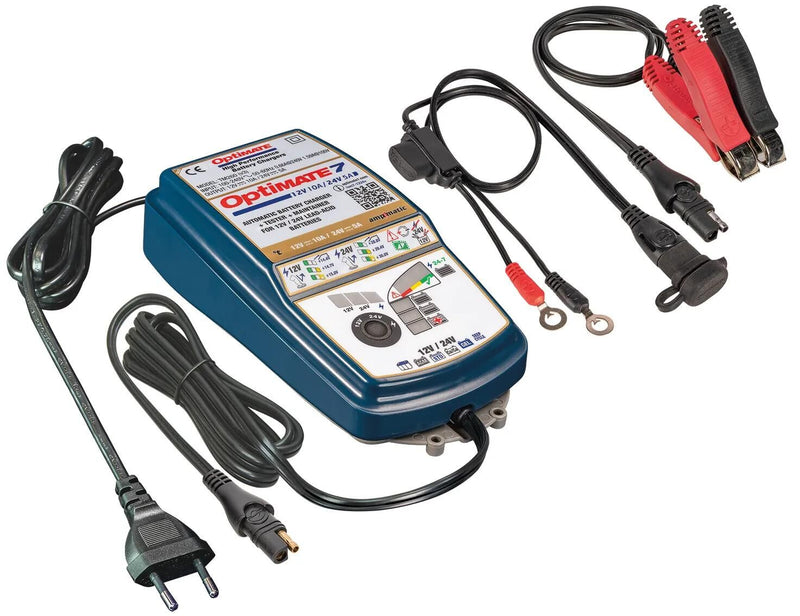 Afbeelding laden in galerijviewer, Tecmate acculader optimate 7 12v-24v optimate 7 charger 12v 24v
