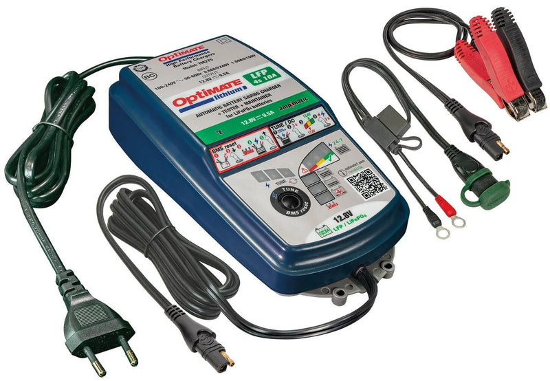 Afbeelding laden in galerijviewer, Tecmate acculader optimate lithium 4s 10a optimate 4s charger lithium 9.5a
