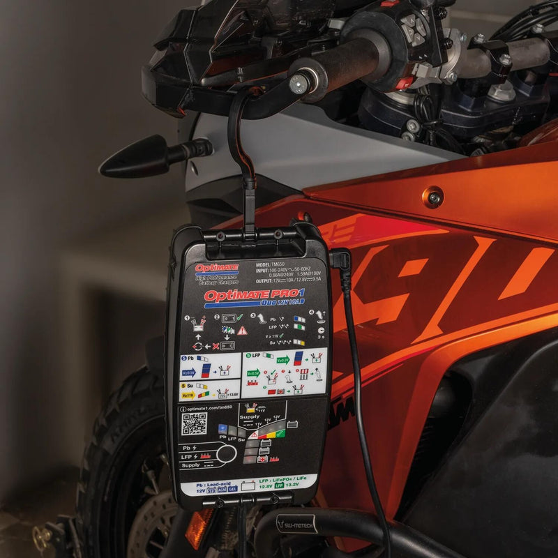 Afbeelding laden in galerijviewer, Tecmate acculader optimate pro-1 duo optimate pro 1 charger duo
