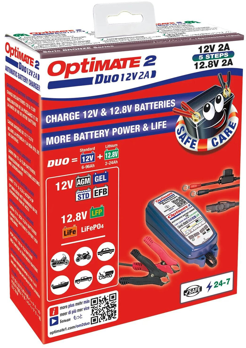 Afbeelding laden in galerijviewer, Tecmate acculader optimate 2 duo optimate 2 charger duo
